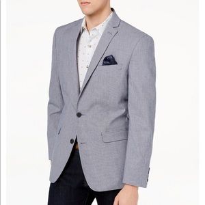 Bar III Men’s Slim Fit Check Sports Coat